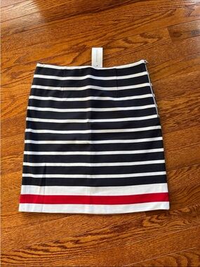 NWT Banaba Republic striped Pencil Skirt